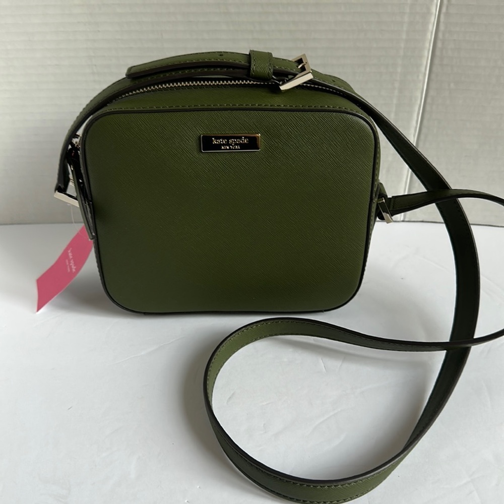 NWT $298 Kate Spade New York Cammie Newbury Lane Sapling Leather Crossbody